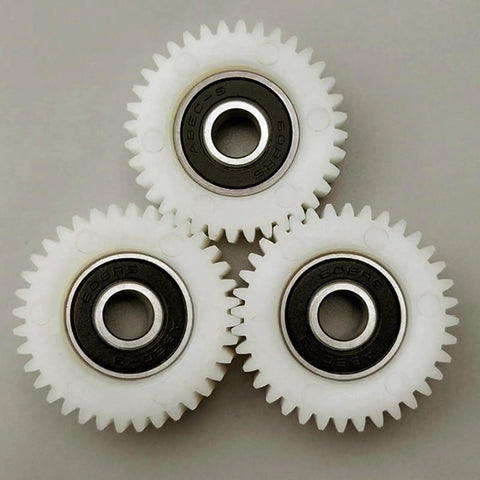 Beefed Up Three 36T Nylon Planetary Gears Kit With 70mm Clutch, 38mm Outer Diameter, Replacement Motor Drive Gear for Ebike Electric Bike