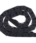 Cable Drag Chain 1 Meter R38 Black Nylon Cable Carrier For 3D Printer And CNC Machines Low Noise Heavy Load High Wear Resistance