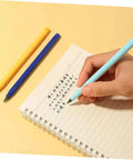 Everlasting Reusable No Sharpening Pencils Set For Students And Artists Graphite Sketch Pencils in use writing on notebook
