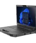 Drop Tested Rugged Laptop Featuring Intel Core Ultra 5 15.6 Inch Fhd 32Gb Ram 1Tb Ssd Ip53 Sealed Shell with open display and keyboard