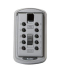 AccessPoint KeySafe Slimline Lock Box With Push Button Combination For Permanent Wall Mount, Two-Key Capacity, Weather Resistant
