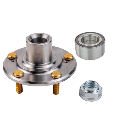 2 Piece Front Wheel Bearing And Hub Kit Drop In For Acura ILX TL TSX Honda Accord Civic Element Direct Fit Replacement