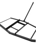 Heavy Duty Driveway Drag Harrow For ATV UTV And Garden Tractors 74 Inch Wide Tow Behind Harrow With 35 Inch Length Pin Style Hitch