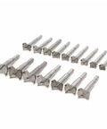Heavy Duty Wood Drill Bit Self Centering Hole Saw Kit Pro Grade Tct Forstner Cutter set of 16 bits with sharp carbide tips.