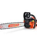 62Cc Gas Chainsaw With 20 Inch Bar For Heavy Duty Wood Cutting 2 Cycle Gas Engine Handheld Chain Saw That Cuts Like A Boss