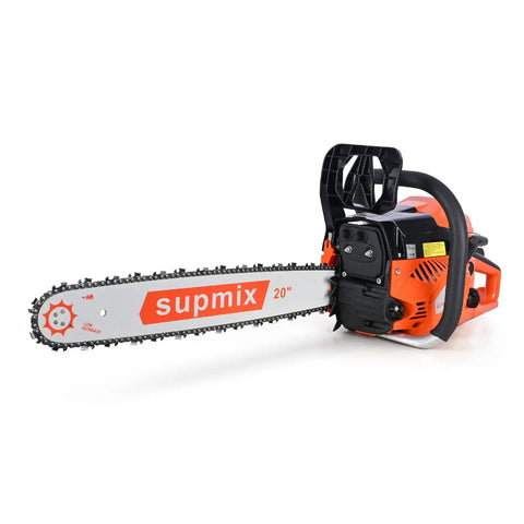 62Cc Gas Chainsaw With 20 Inch Bar For Heavy Duty Wood Cutting 2 Cycle Gas Engine Handheld Chain Saw That Cuts Like A Boss