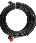 Heavy Duty Hydraulic Steering Hose Set 2 Pack 20 Feet Each Direct Replacement For Marine Steering Systems with stainless fittings