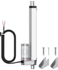 12V Heavy Duty Linear Actuator 330LBS 1500N 8 Inch 200mm Travel Quiet IP65 Electric Actuator with brackets and pins