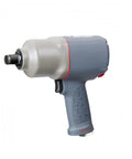 Three Quarter Air Impact Wrench Operating Silently With A Beefy 7 Vane Motor Pumping Out 1350 Ft Lbs Torque For Grease Monkey Jobs And Industrial Grade Direct Replacements, side view.