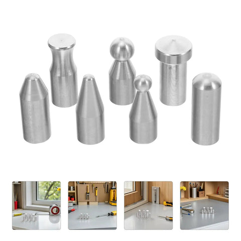 Seven Piece Dent Removal Kit For Auto Body With Seven Interchangeable Manganese Tips Portable Repair Tool For Home And Outdoor Use