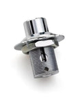 Beefy Zinc Alloy Cam Lock For Locker And Cabinet, Cylindrical Keyed Lock With 23mm Bore, angled view showing locking mechanism