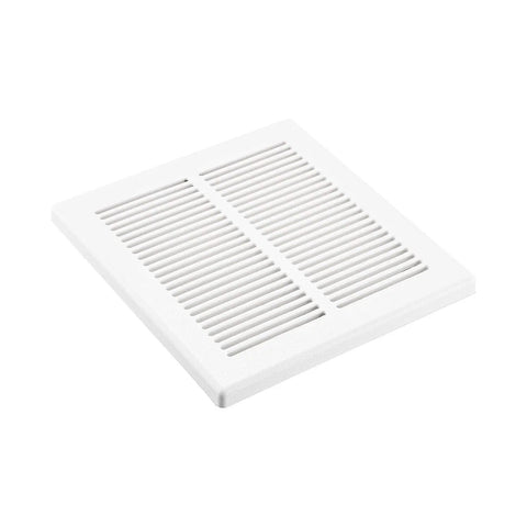 Vent cover of Ultra Quiet Ceiling Mounted Bathroom Exhaust Fan 50 CFM 1.0Sone DC Motor No Attic Access Needed Installation Easy Fit White