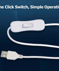 One-click switch USB cable for 3D Printer Enclosure Led Light Kit With Usb Led Strip Bar For Enhanced Printing Lighting