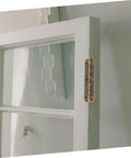 Tank Tough Heavy Duty Piano Hinges For Cabinets And Toolboxes 150 By 10 Mm Antique Brass continuous butt hinge installed on a cabinet.