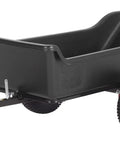 Heavy-Duty ATV UTV Utility Trailer With 1500 Lb Capacity, 22 Cu Ft Poly Tub, Built For Ice Fishing, Firewood And Off-Road Hauling