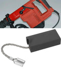 Two Pairs Hammer Drill Carbon Brushes 7x12.5x25mm Compatible With TE-74 TE-75 TE-76 TE-704 TE-705 DD100 D8