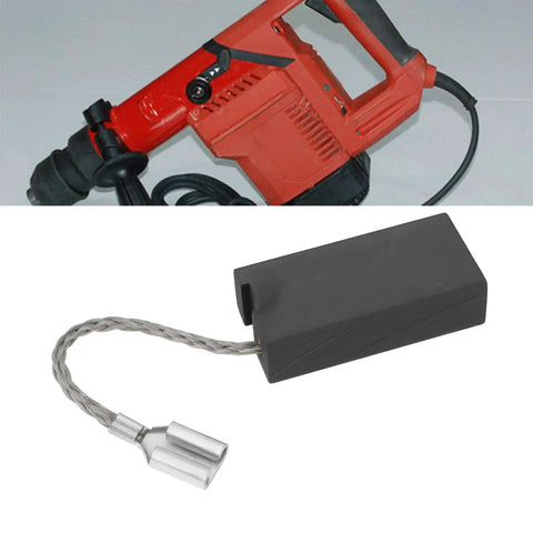 Two Pairs Hammer Drill Carbon Brushes 7x12.5x25mm Compatible With TE-74 TE-75 TE-76 TE-704 TE-705 DD100 D8