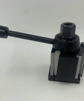 Wedge Type Quick Change Tool Post Set for Mini Lathe 6 to 9 Inch Swing Steel with Quick Tool Change, Compatible Holders