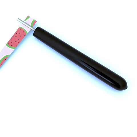 DIY Paper Bead Kit With Roller Tool Featuring A 3MM Stainless Tip And A Three Quarter Inch Slotted Tip with comfort grip handle