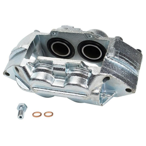 Front view: ZZfelixH brake caliper set, rear left/right for Chevy/GMC Sierra 2500HD/3500HD; dual pistons