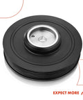 Engine Harmonic Balancer Pulley Compatible With Hyundai Sonata Santa Fe Tucson Tiburon Kia Optima Sportage Magentis DOHC V6