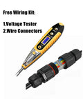 100 Ft Heavy Hitter Twisted Pair Wire Cable With Tinned Copper Cores And Fep Insulation 600V Rated Flexible High Temp Cord with voltage tester and wire connectors.