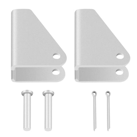 Straight Up Smooth Quiet 24V Linear Actuator Delivering 750N Of Steady Push Power For Flexible Stroke Adjustments Built Tough Heavy Duty Design No Headache Mounting And Works Like A Charm Everywhere, silver mounting brackets and pins.