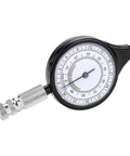 Chrees Map Measuring Gauge, Mini Metal Wheel, Outdoor Calculator with white dial and silver metal knob for easy distance measurement.