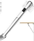 Heavy Weight Aluminum Alloy Telescopic Wall Mount Bracket With Quick Grip Auto Lock showing mounting screw and supporting leg.