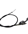 Throttle Cable 05561721 For BOMAG BPR 35/42 And 35/60 Reversible Plate Compactor Durable No Hassle Install Single Cylinder Repair Part Built For Quick Fit And Long Lasting Performance, black cable with lever end