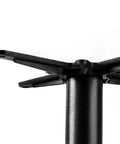 Top Notch Heavy Duty Replacement Furniture Legs providing rock solid support for desk sofa and tv cabinet showing heavy iron base with mounting plate.