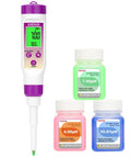 Kitchen Must Have Chef Grade Food PH Meter For Fermentation And Hot Sauce Testing With Digital PH Tester 3x50ml Buffer Kits