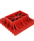 Seven Sparta red plastic off-road base stand for Hi-Lift jack PP pad