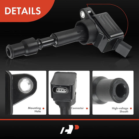 Engine Ignition Coil Pack Set For Hyundai Elantra Kona Sonata Kia Forte Optima 2.0L 2.4L L4 Replacements 2015 To 2024 details