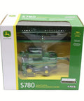 Packaging of One Sixty Four Scale S780 Harvesting Combine Toy From Prestige Collection Ultra Realistic Tracked Model LP85650