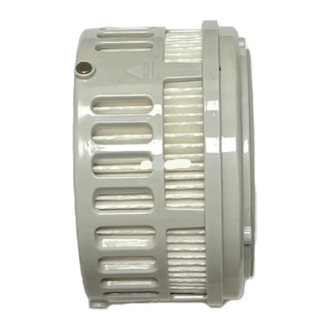 Rear Filter Replacement For Handheld Vacuum Cleaner Spare Parts, High Efficiency Oil Mist And Dust Filtration, Smooth Ventilation, Direct Fit, Standard Size, Compatible With Most Mainstream Vacuum Pumps side view
