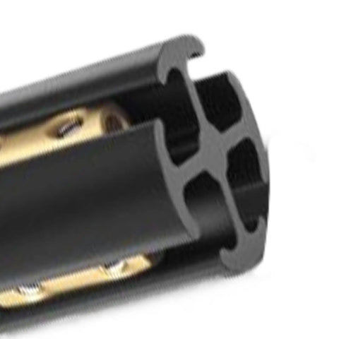 Ultimate Underground Electrical Wire Splice Kit Featuring Two Heavy Duty Heat Shrink Tubes For Robust Direct Burial Seals That Keep Water And Debris Out While Providing Reliable Solid Connections For A Super Smooth Mounting Job, black heat shrink tube cutaway