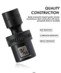 One Half Inch Drive Shallow Impact Universal Joint Swivel Socket Set SAE Seven Sixteenths To One And One Quarter Inch