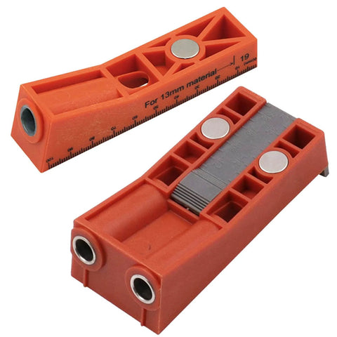 Oblique Hole Locator And Pocket Drill Positioner Jig With Magnetic Angle Guide For Carpentry, adjustable nylon tool