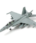One Hundredth Scale FA18 Super Hornet Fighter Jet Model From US Navy VFA 213 Black Lions with metal diecast body