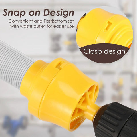 Turn Your Drill Into A Fast PVC Pipe Threading Pro With This Easy Thread Maker Kit It Includes Three Dies For One Half Inch