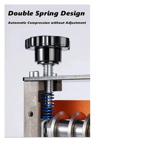 Handy Manual Electric Wire Stripper That Peels Cable Sheathing Fast And Allows You To Knock Out Wiring Fixes Without Breaking A Sweat On Busy Weekend Days, showing double spring design for automatic compression.