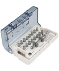 Implant Torque Wrench Set 10 To 70 Ncm Universal Screwdriver Ratchet Tool with wrench and driver bits in case