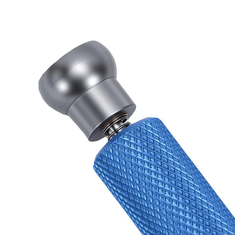 Close-up of Pro Grade Alloy Steel Watch Movement Bearing Opener Tool Blue Color For Horology Professionals Durable Watch Repair Gear