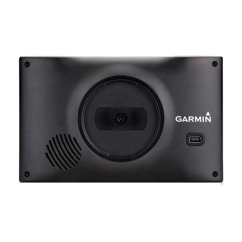 Back view of Portable Vehicle GPS With Dual Orientation Touchscreen, Real Directions And Real Voice Guidance, Recognizable Buildings