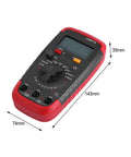 Pro Digital Capacitance Meter And Multimeter Capacitance Tester Handheld 0.1 pF To 20 000 uF With Nine Range Battery Powered And 6013L LCD Display