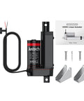 Heavy Duty 12 Volt Linear Actuator Featuring A Clean Two Inch Stroke And Rock Solid Push Pull Action Designed For Smooth Household Upgrades And Moving Heavy Loads Like A Champ with installation accessories.
