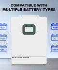 6500W All In One Solar Hybrid Inverter With WiFi And CT Sensor Pure Sine Wave Built In 2 MPPT Solar Charge Controller front view