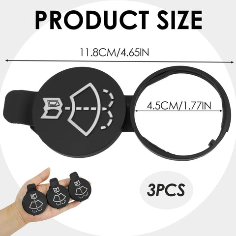 Windshield Washer Reservoir Cap For GMC Chevrolet Buick Cadillac Saab Durable PC Material OEM 12767700 13227300