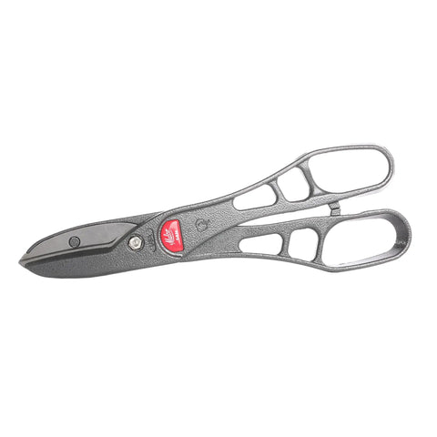 Workhorse 14 Inch Aluminum Snips For Circle And Straight Cuts, Heavy Duty Combination Cut Snips With Large Handle Loops And Sleek Head